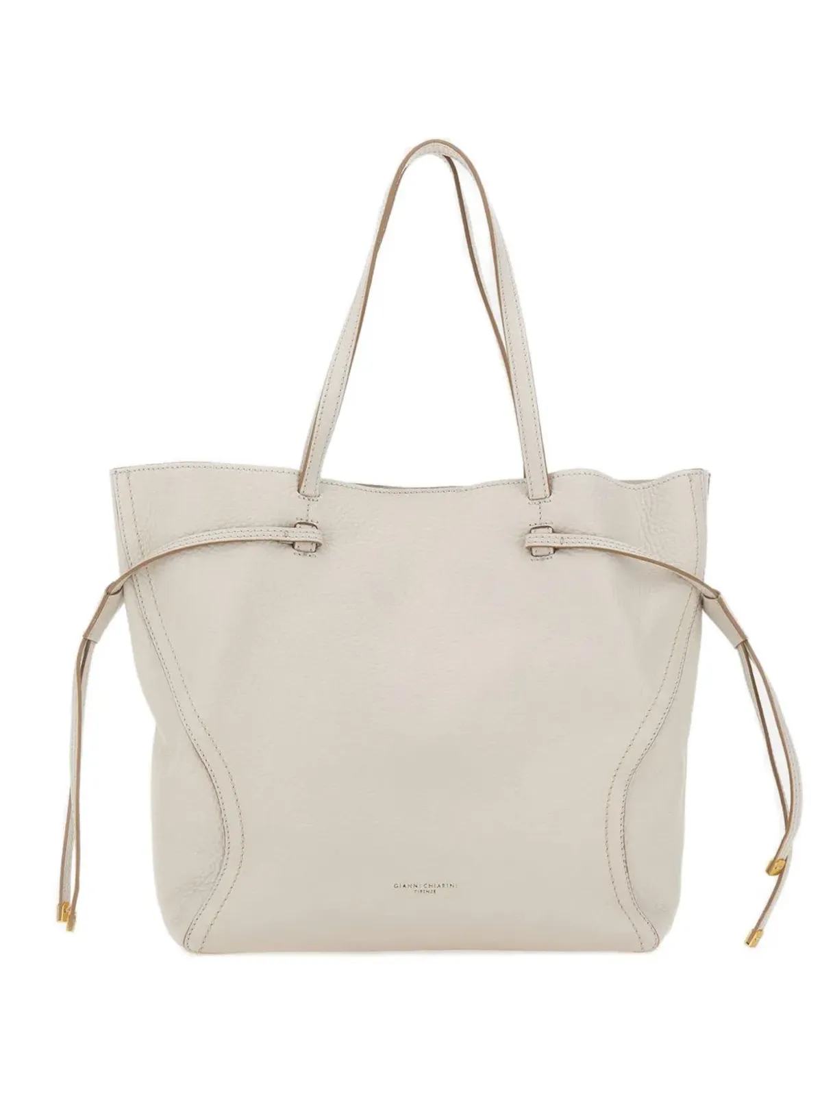 GIANNI CHIARINI ヴィオレット レザー ショルダーバッグ - 画像1