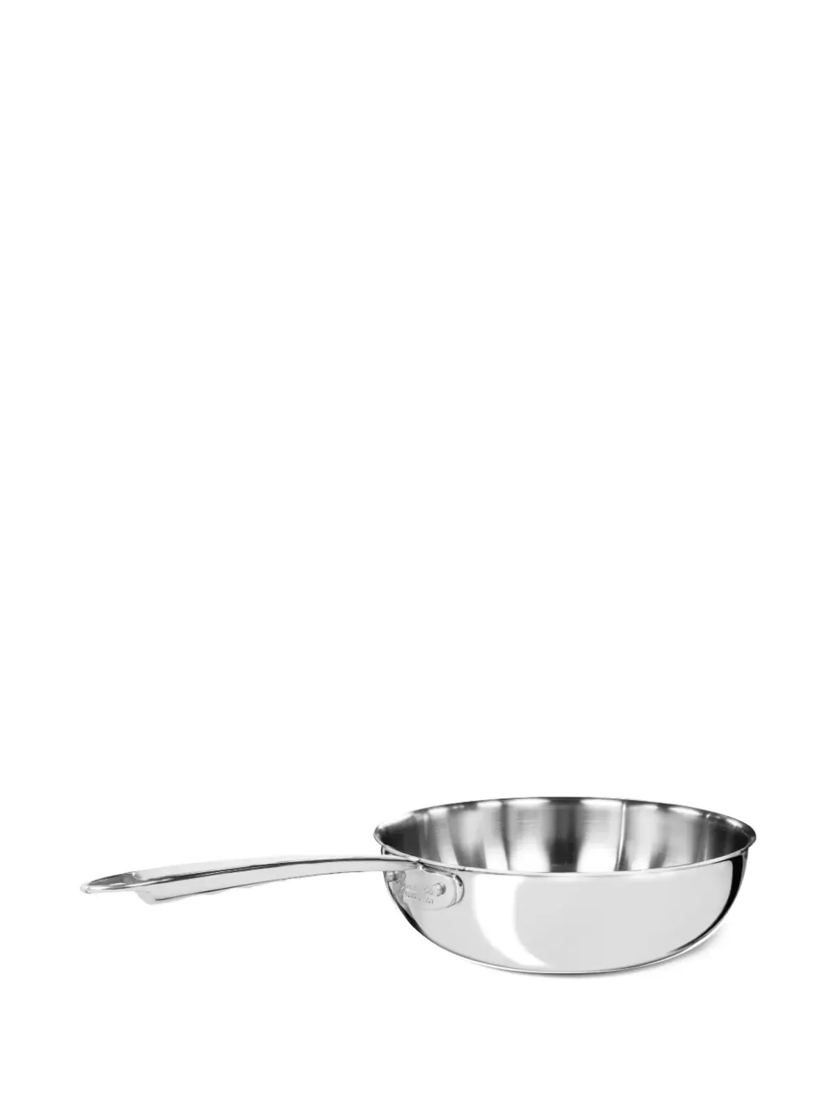 PENTOLE AGNELLI inox frying pan - Silver - 画像1