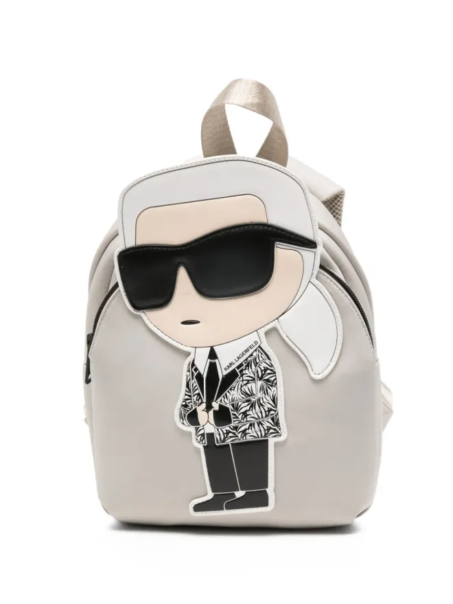 Karl Lagerfeld Kids Karl Lagerfeld Kids カートゥーンバックパックの商品画像