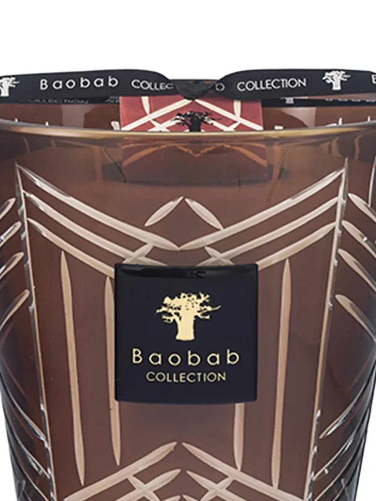 Baobab Collection Fontenay ジオメトリック柄キャンドル - 画像2