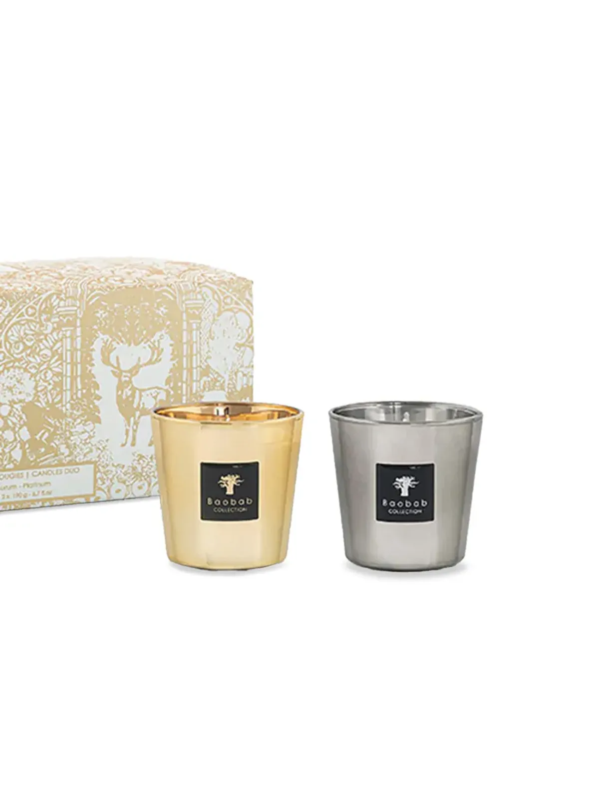 Baobab Collection Aurum and Platinum キャンドルセット - 画像2