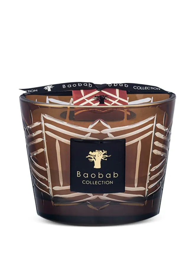 Baobab Collection Baobab Collection Fontenay 幾何学模様キャンドル - ブラウンの商品画像