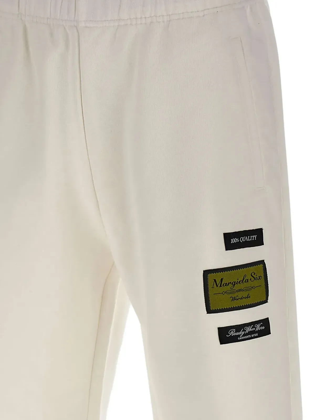 MM6 Maison Margiela ロゴパッチ トラックショーツ - 画像4