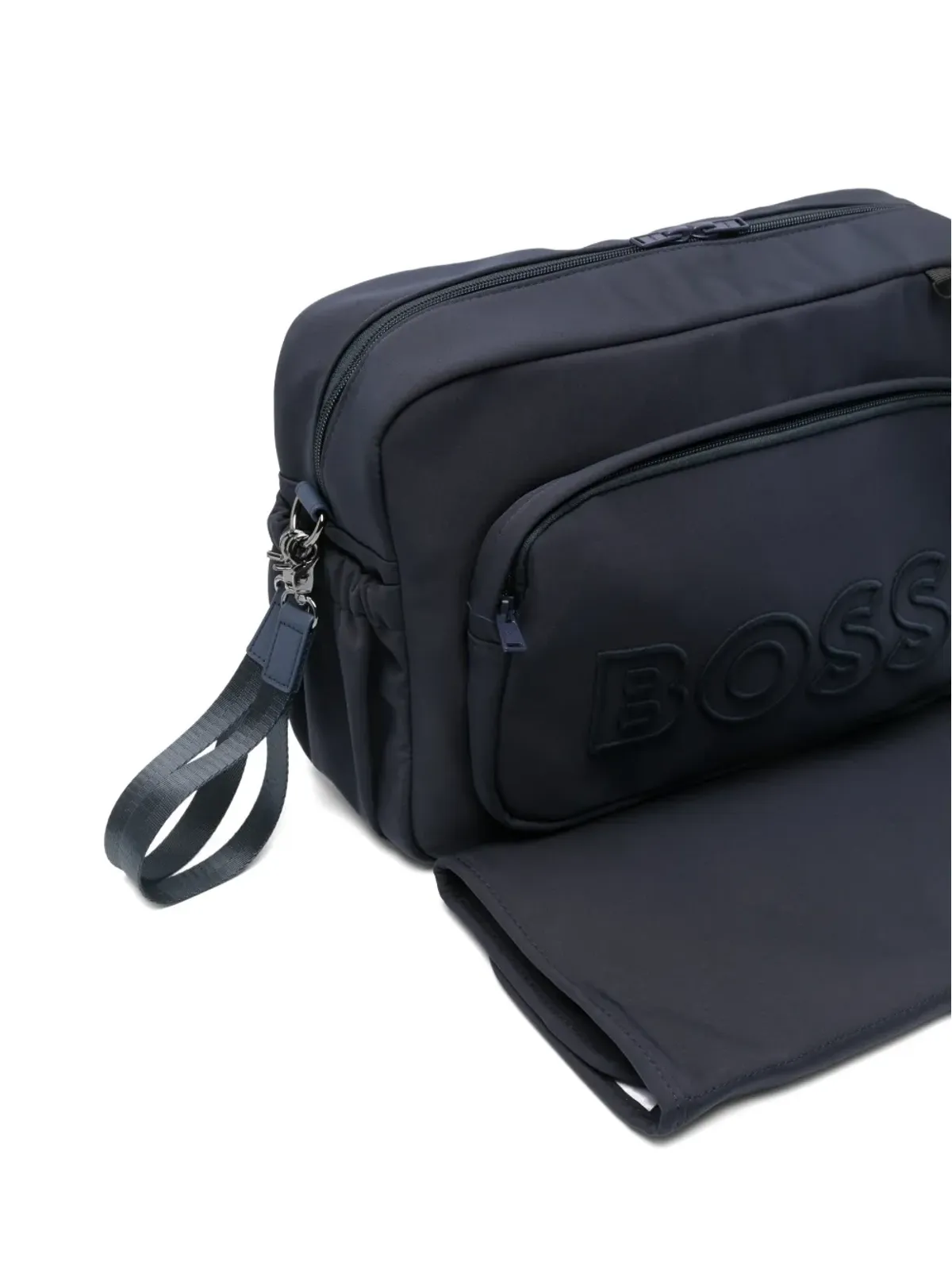 BOSS Kidswear エンボス加工チェンジングバッグ - ブルー - 画像3