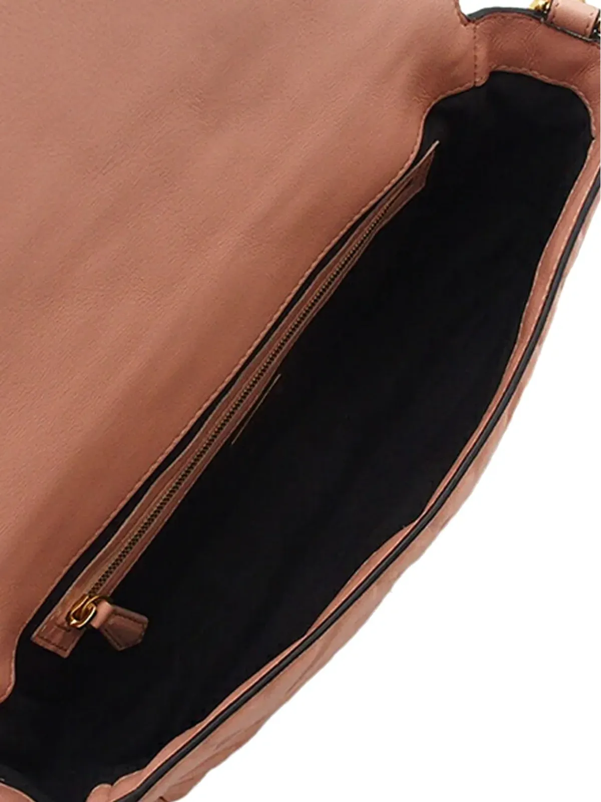 Fendi Pre-Owned ズッカ エンボスドレザー バゲットサッチェル - 画像5