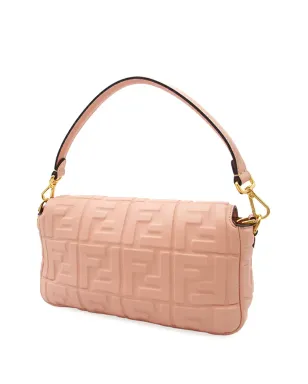 Fendi Pre-Owned ズッカ エンボスドレザー バゲットサッチェル - サムネイル3