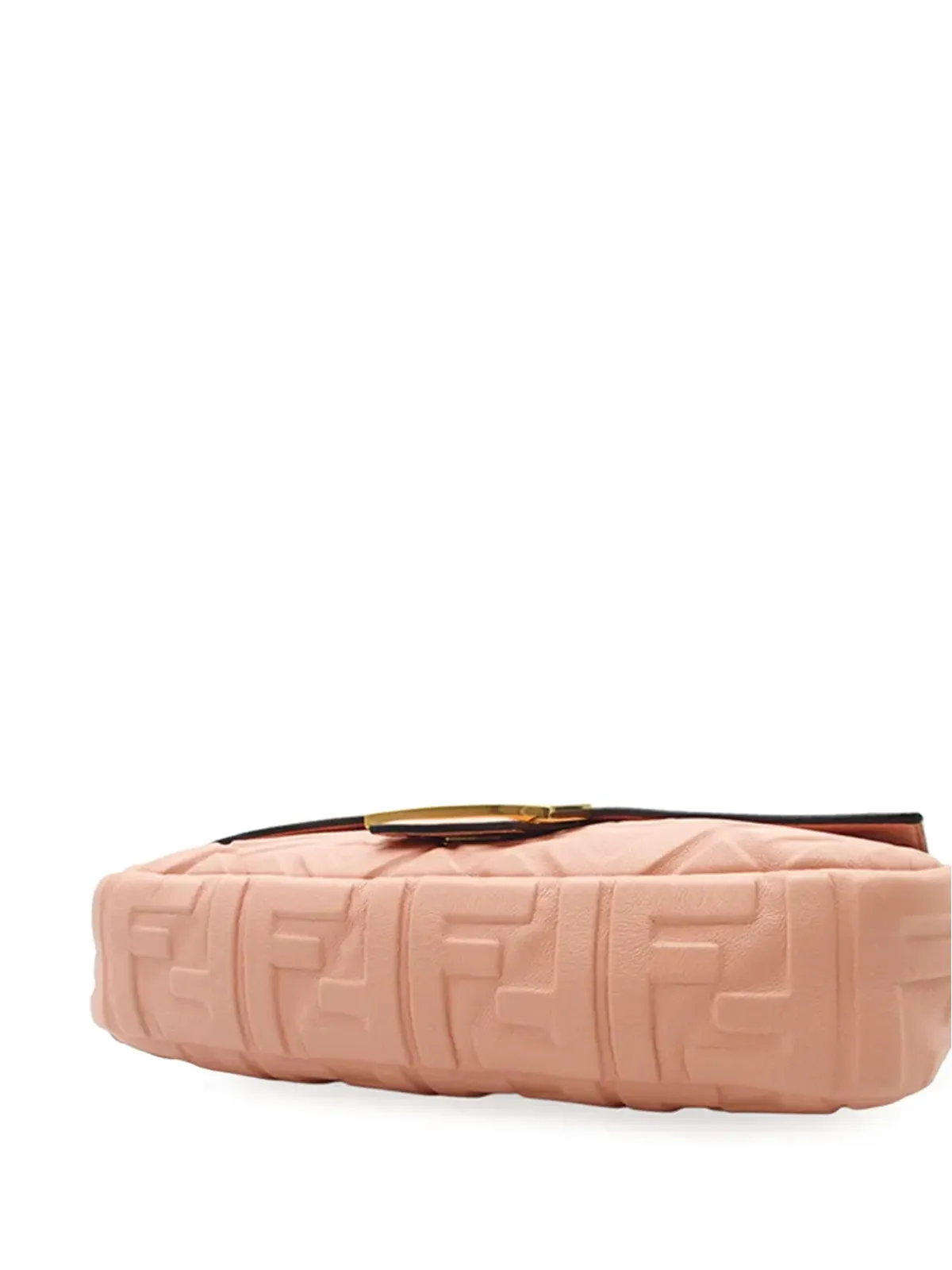Fendi Pre-Owned ズッカ エンボスドレザー バゲットサッチェル - 画像4