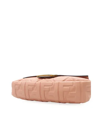 Fendi Pre-Owned ズッカ エンボスドレザー バゲットサッチェル - サムネイル4