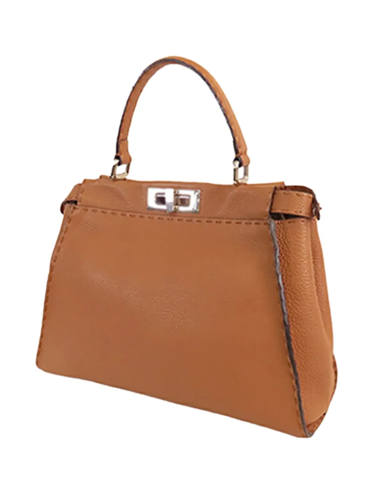 Fendi Pre-Owned ピーカブー アイコニック サッチェル - 画像3