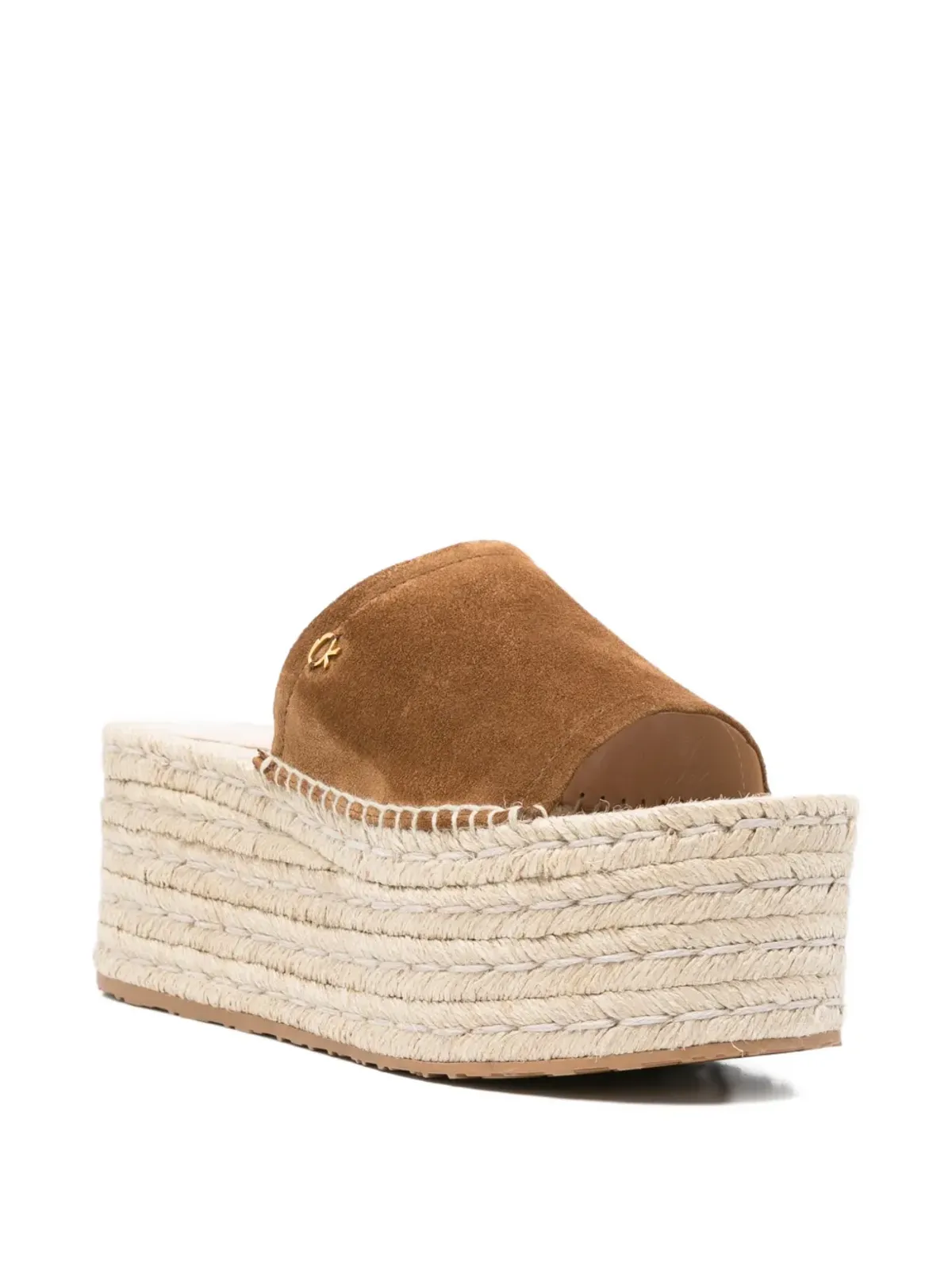 Gianvito Rossi スエードヒール付きエスパドリーレ - 画像2