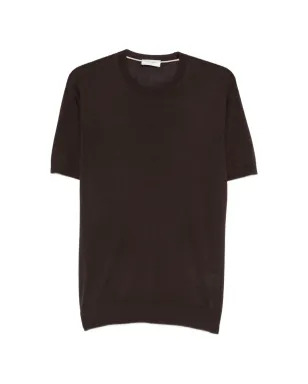 Paolo Pecora クルーネック半袖Tシャツ - Brown - サムネイル1