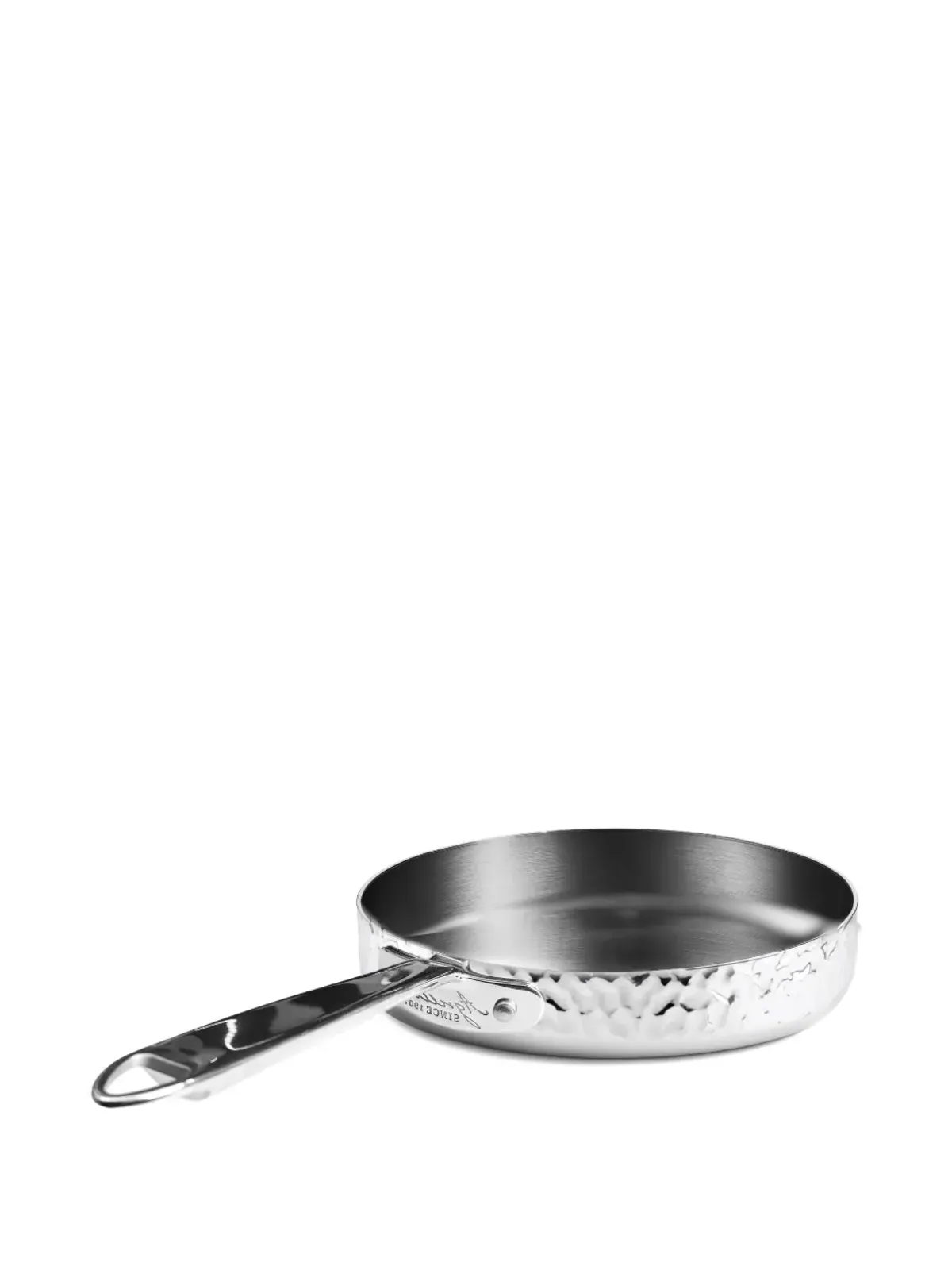 PENTOLE AGNELLI ハンマー加工 アルイノックス3層パン - 画像2