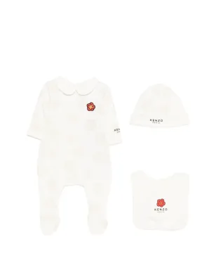 Kenzo Kids 花柄プリント ベビーウェア - サムネイル1