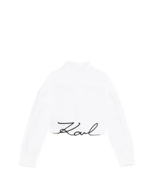 Karl Lagerfeld Kids ロゴディテールシャツ - サムネイル2