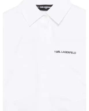 Karl Lagerfeld Kids ロゴディテールシャツ - サムネイル3