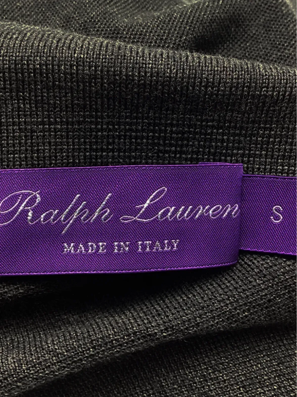 Ralph Lauren Vintage ロゴ刺繍 長袖ポロシャツ - 画像4