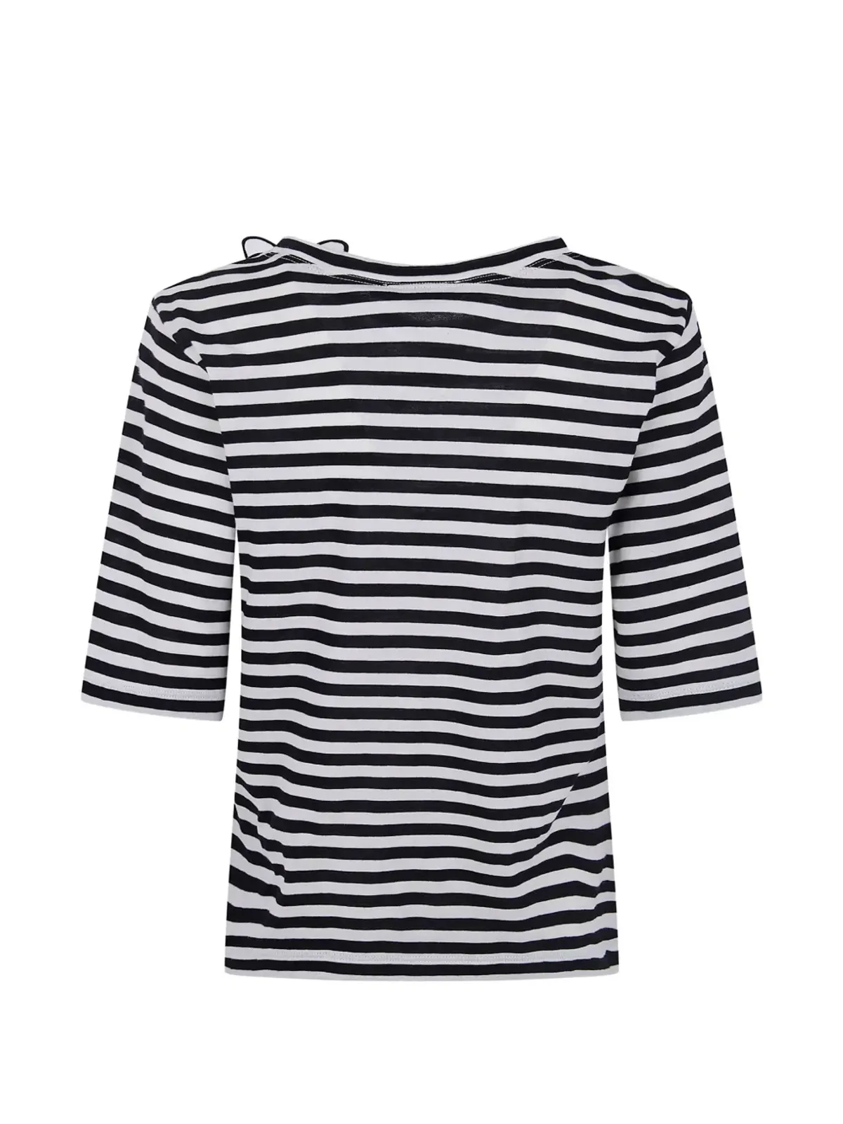 Seventy floral-detail striped T-shirt - 画像2