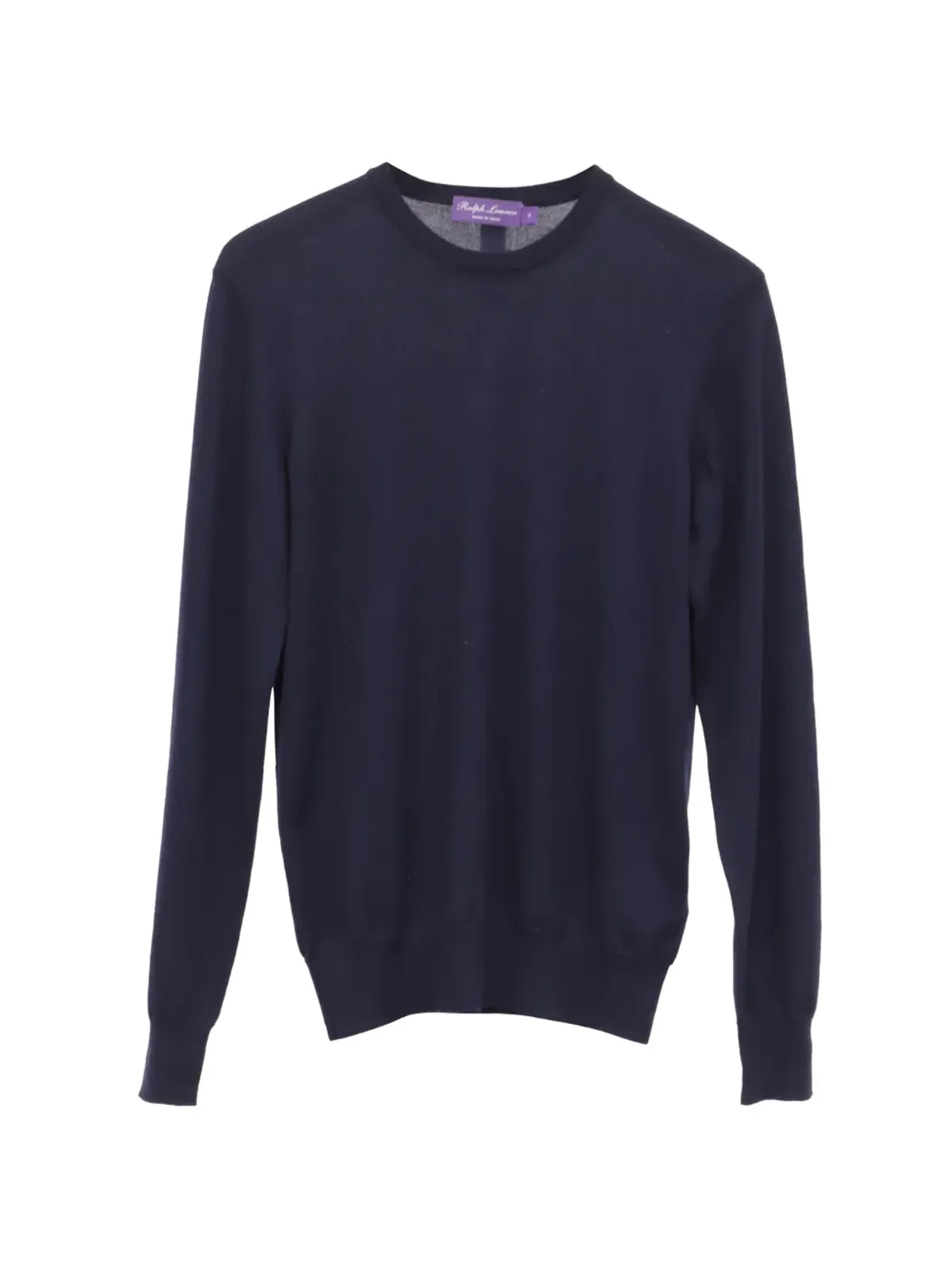 Ralph Lauren Vintage クルーネック カシミヤセーター - 画像1