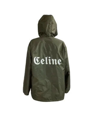 Celine Pre-Owned ロゴプリント フード付きジャケット - サムネイル2