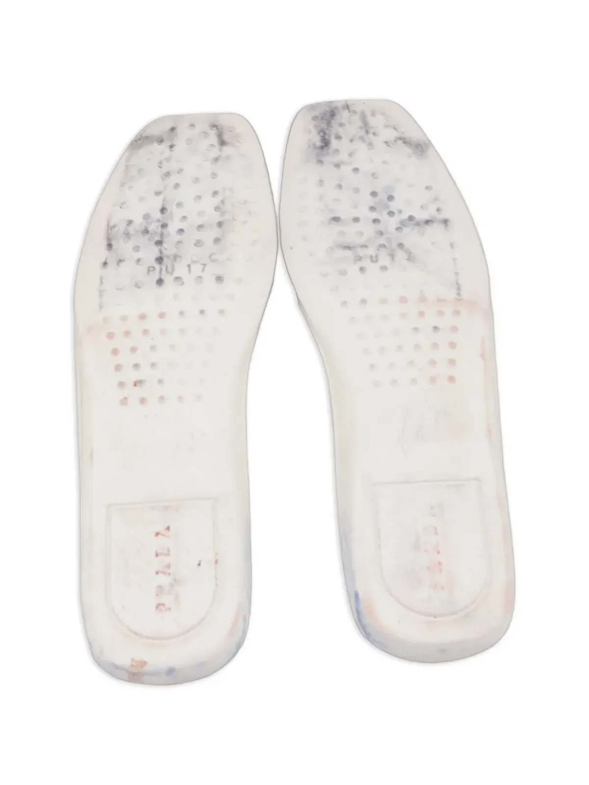 Jil Sander Pre-Owned ビンテージ スエード スリップオンシューズ - ブルー - 画像5