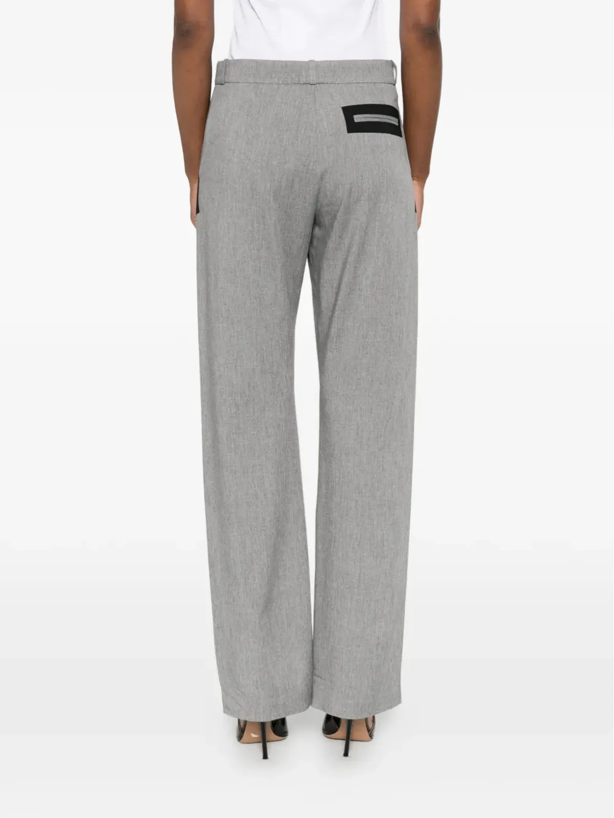 Coperni contrast panel trousers - Grey - 画像4