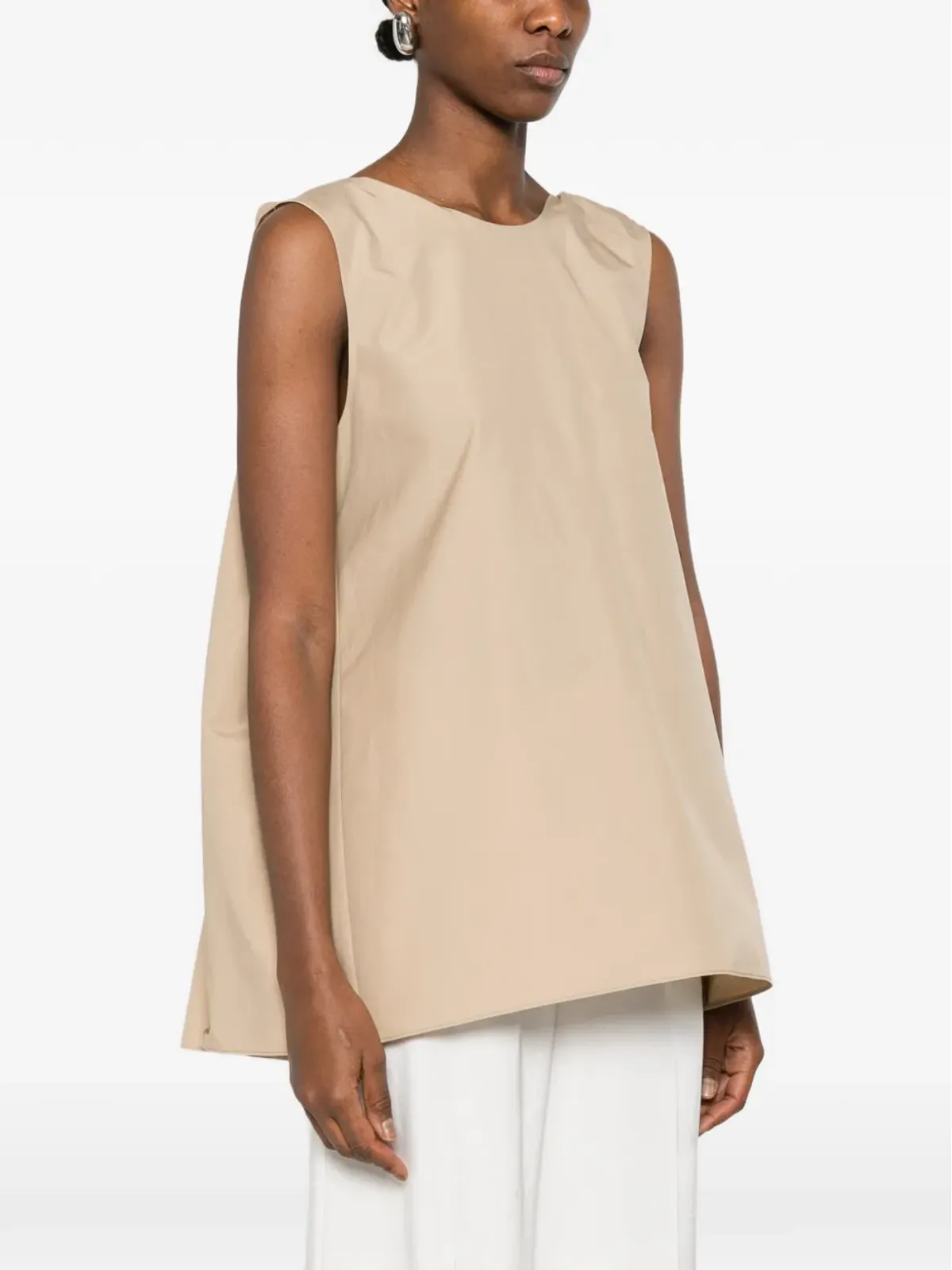 Carven Aライン・トラペーズ・トップ - 画像3