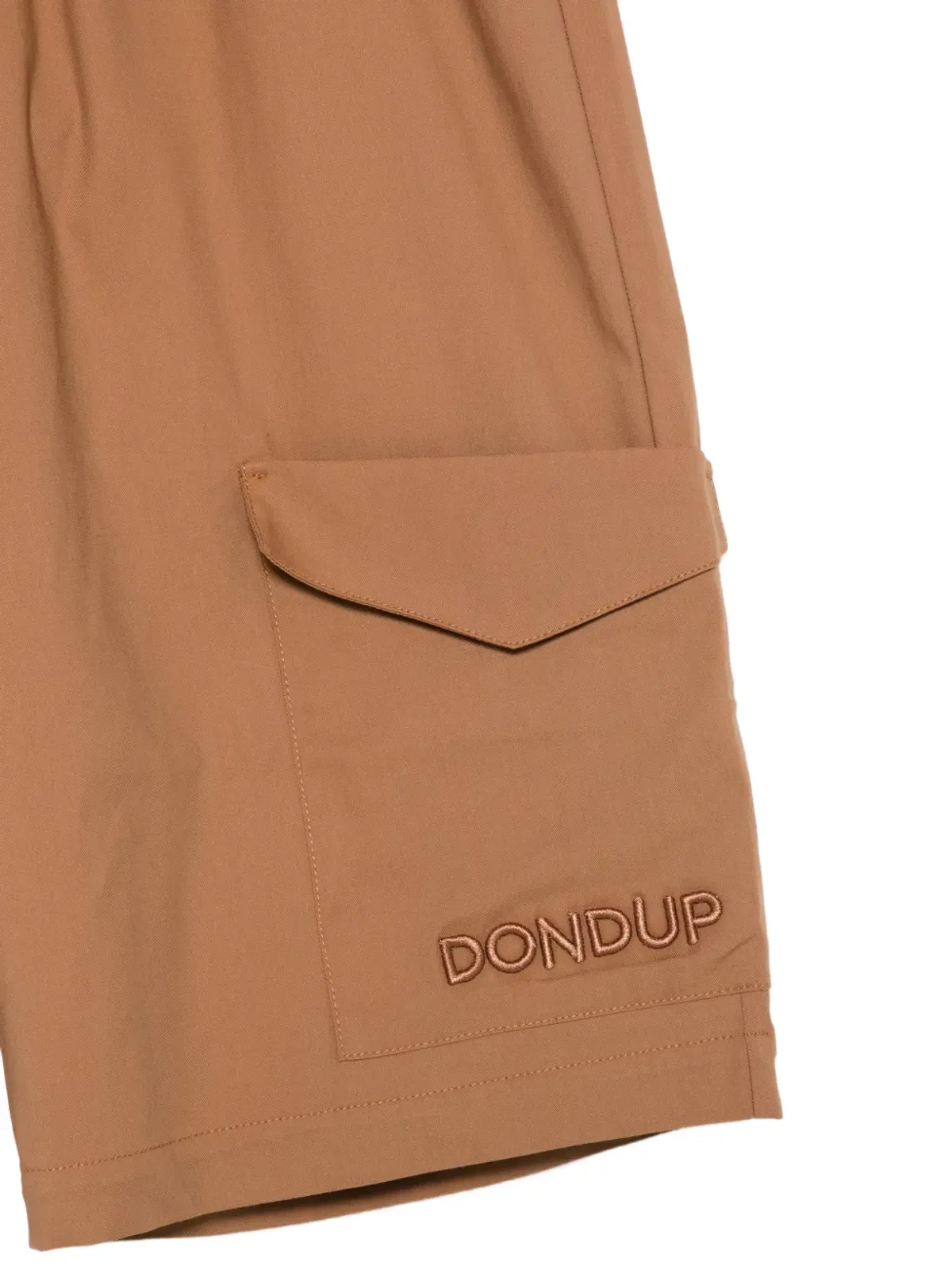 DONDUP KIDS ロゴ刺繍ドローコードショーツ - 画像3