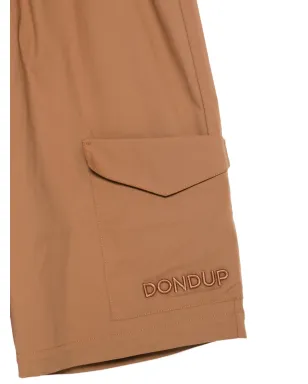 DONDUP KIDS ロゴ刺繍ドローコードショーツ - サムネイル3