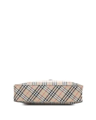 Burberry Pre-Owned 20世紀ハウス チェック キャンバス トートバッグ - ブラウン - サムネイル4