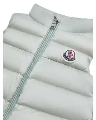 Moncler Enfant Hiva キルテッド ジップ付きジレ - サムネイル4