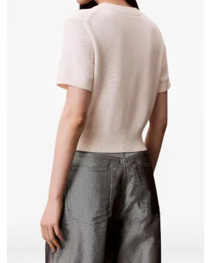 Calvin Klein ロゴ刺繍入りTシャツ - サムネイル4