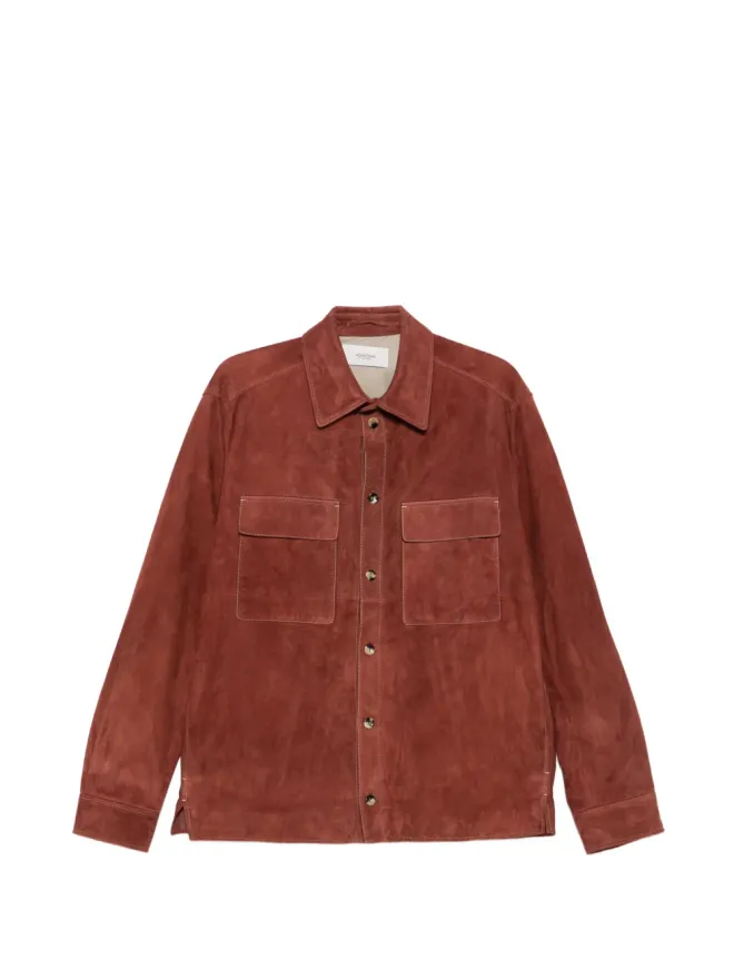 Agnona Agnona ポケットレザージャケットの商品画像
