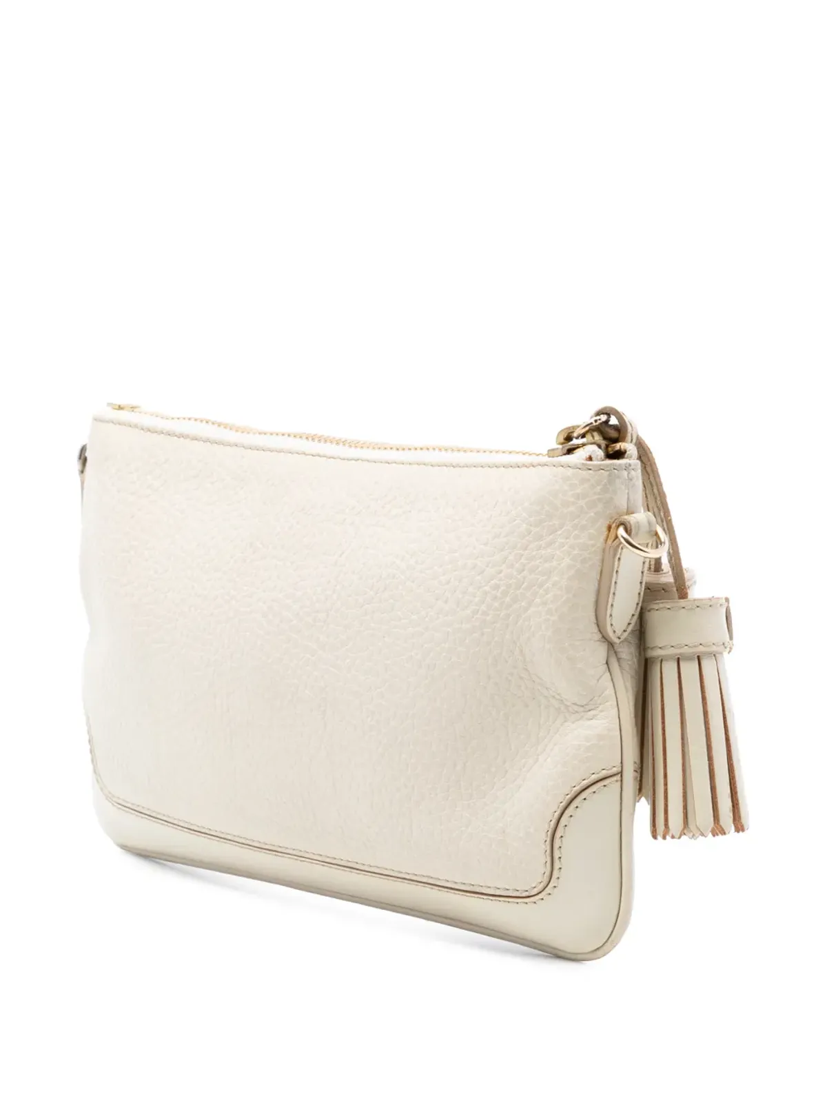 Burberry Pre-Owned レザー タッセル チェーン クロスボディバッグ - 画像3