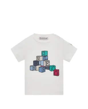 Moncler Enfant ボタンロゴTシャツ - サムネイル1
