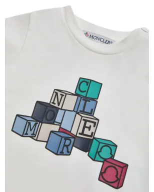 Moncler Enfant ボタンロゴTシャツ - サムネイル4