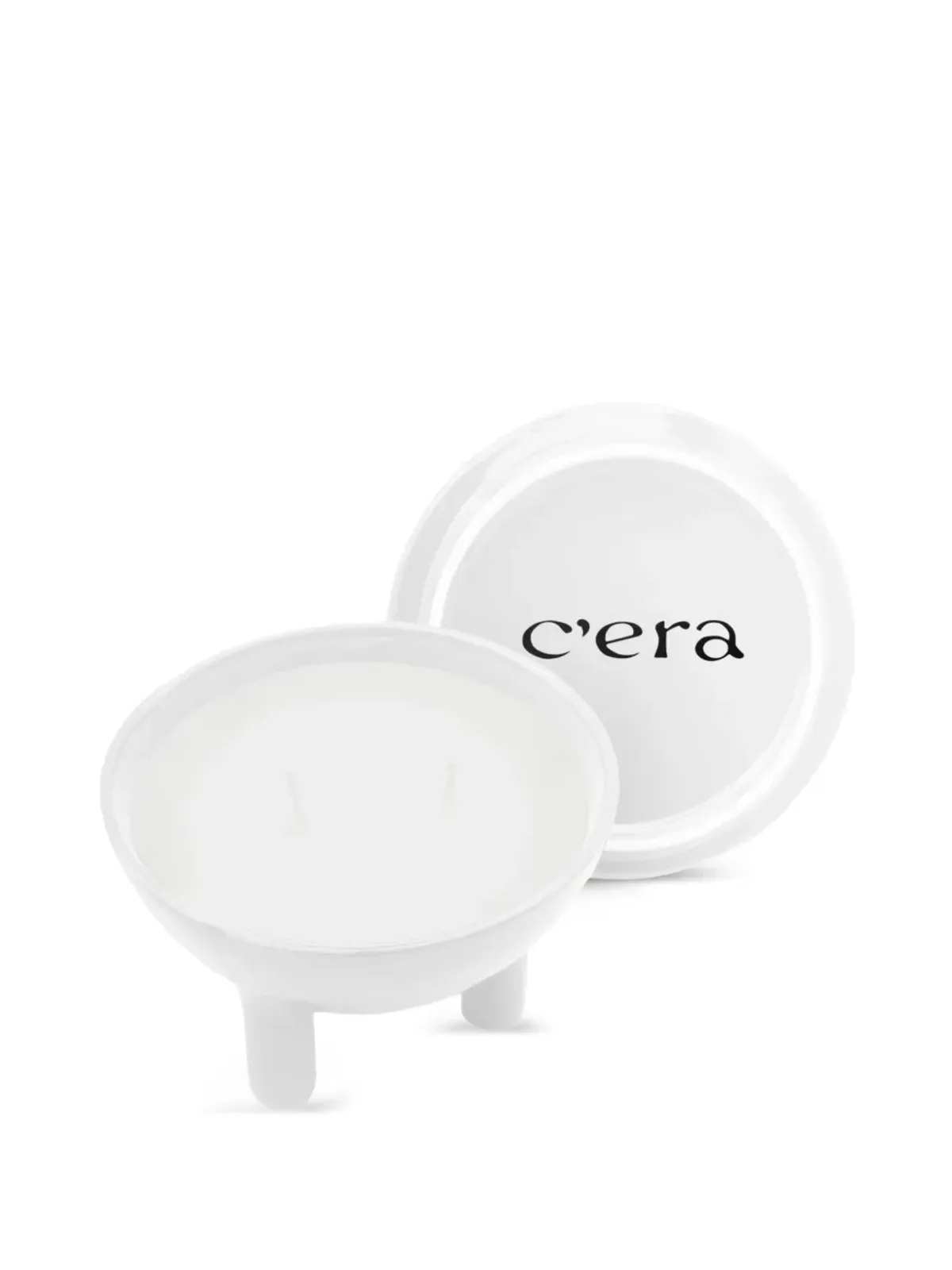 C'era Fragrance Wokキャンドル - ホワイト - 画像2