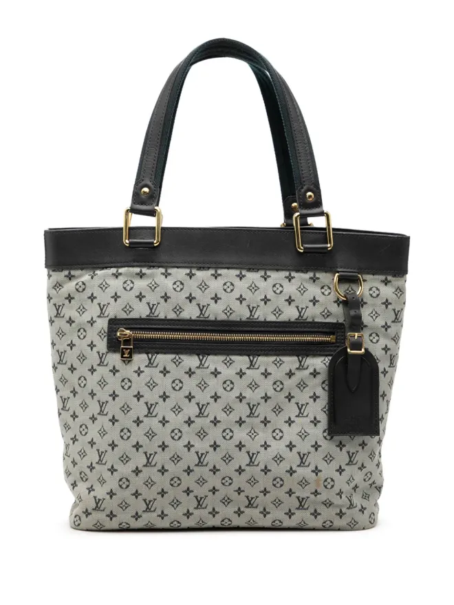 Louis Vuitton Pre-Owned Louis Vuitton Vintage モノグラム ミニリン ルシール GM トートバッグ - ブルーの商品画像