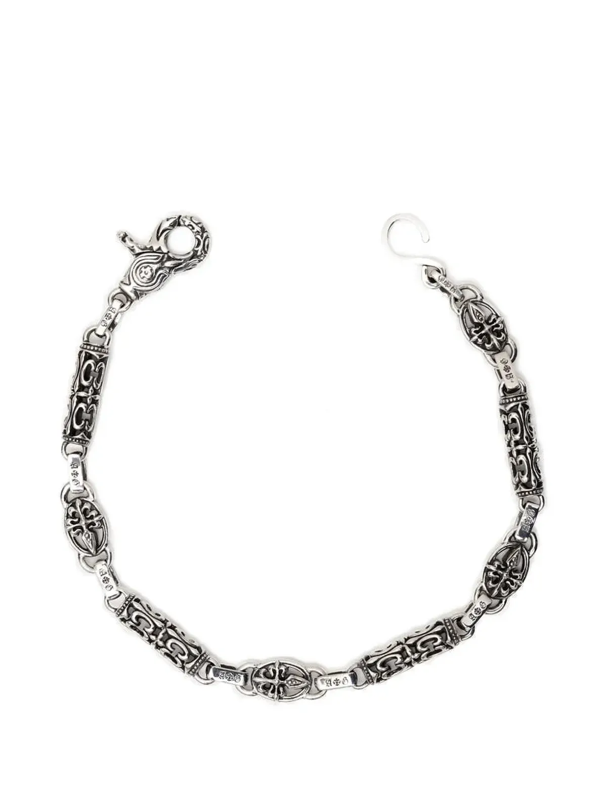 Amal Guessous 刻印入りチェーンネックレス - シルバー - 画像2