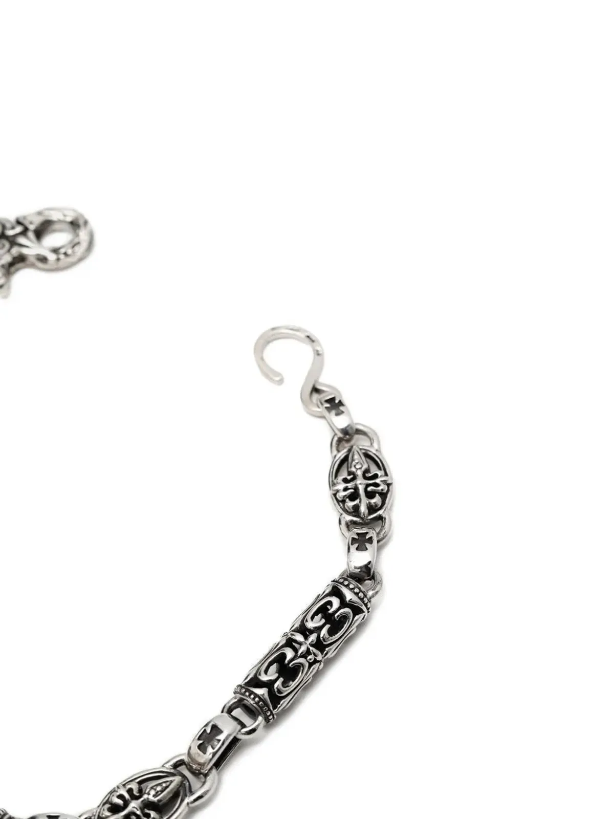 Amal Guessous 刻印入りチェーンネックレス - シルバー - 画像3