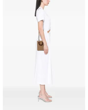 Fendi Vintage 2010-2025 Mini Zucca Embossed Technical Fabric Sunshine Shopper Tote satchel - Brown - サムネイル2