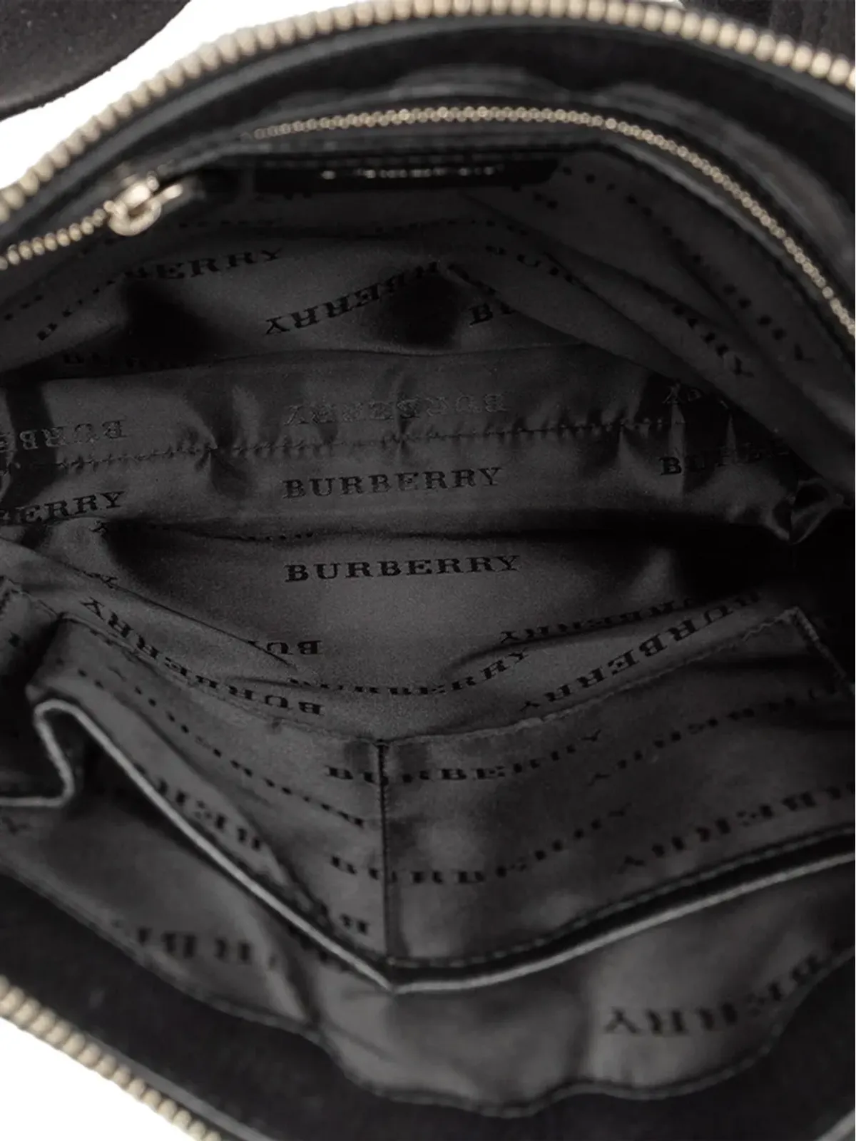 Burberry Pre-Owned 2000-2017 Nova Check Trimmed Nylon crossbody bag - Black - 画像5