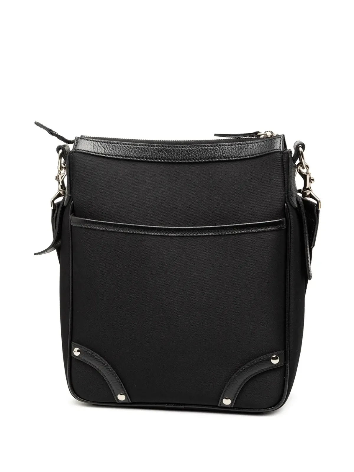 Burberry Pre-Owned 2000-2017 Nova Check Trimmed Nylon crossbody bag - Black - 画像3
