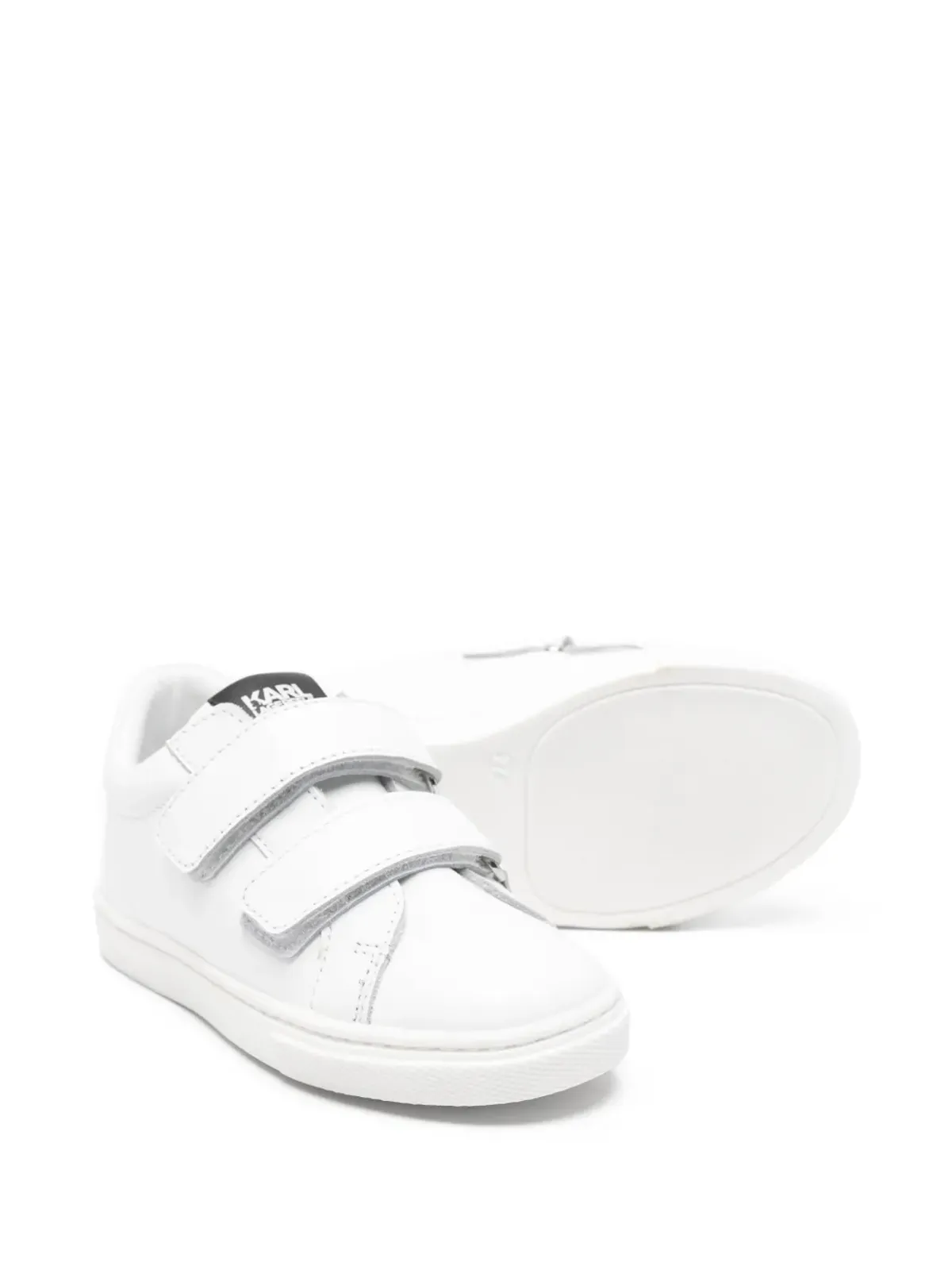 Karl Lagerfeld Kids レザー スニーカー - 画像2