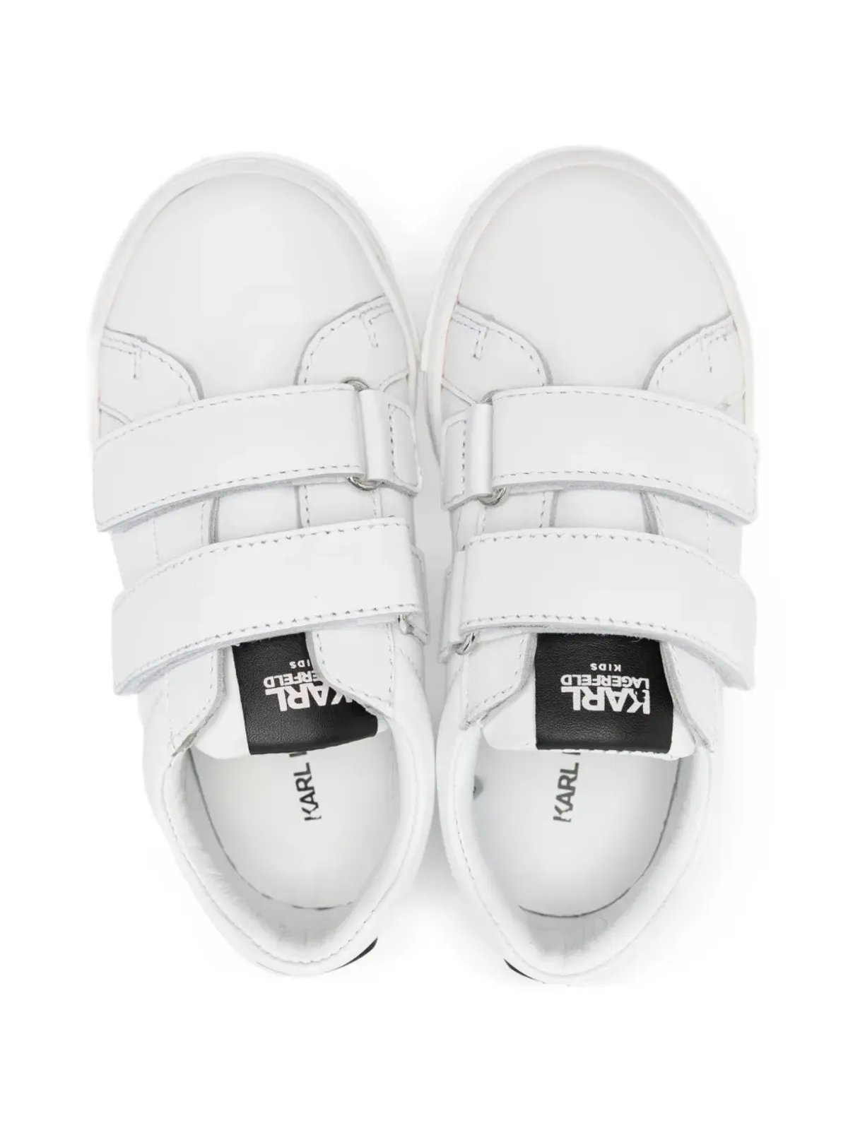 Karl Lagerfeld Kids レザー スニーカー - 画像3