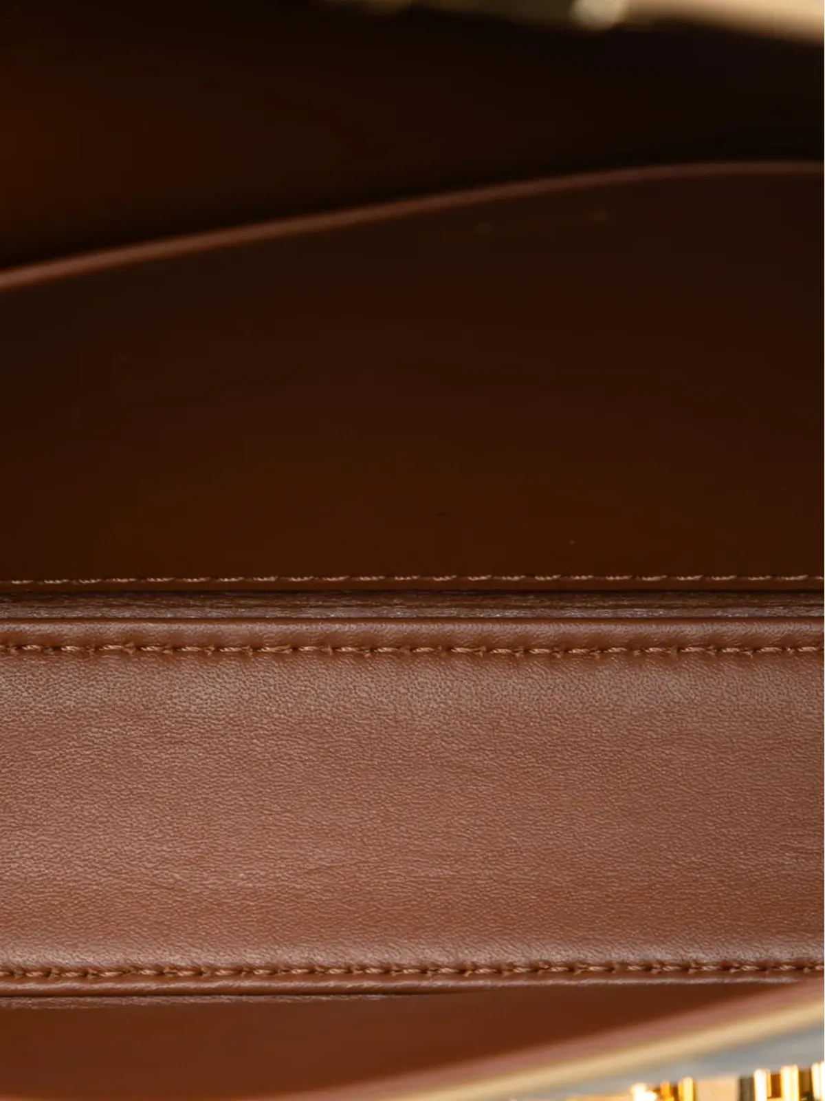 Celine Pre-Owned クロードチェーンショルダーバッグ レオパードプリント カーフレザー ブラウン - 画像5