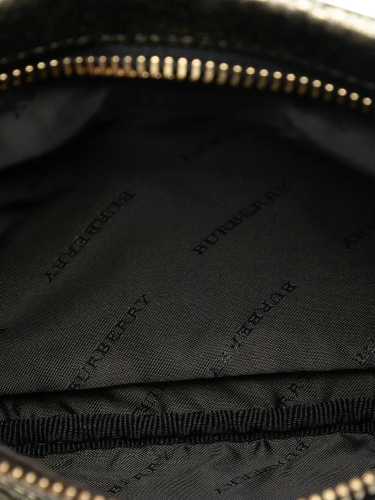 Burberry Pre-Owned メタリックグレインレザー ウィストレット/クラッチバッグ - ゴールド - 画像5