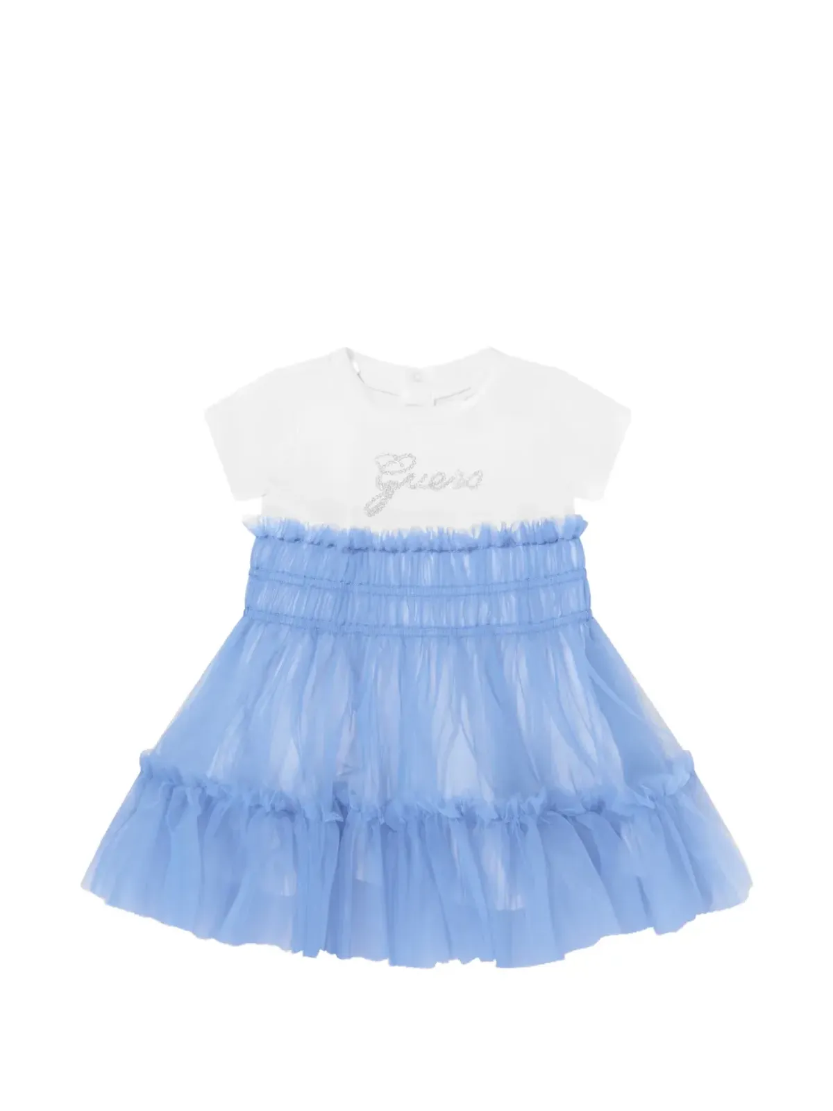 guess kids フリルドレスセット（2点セット）ブルー - 画像3