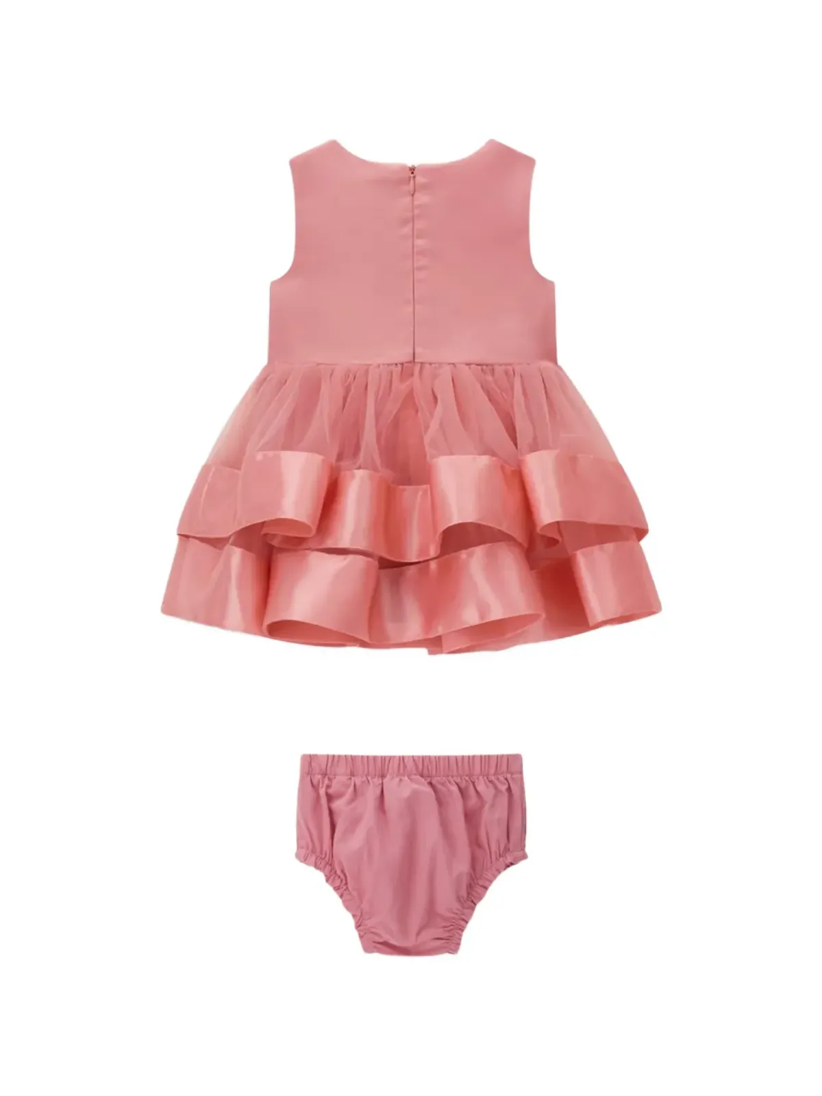 guess kids ボウ装飾のティアードドレス - 画像2