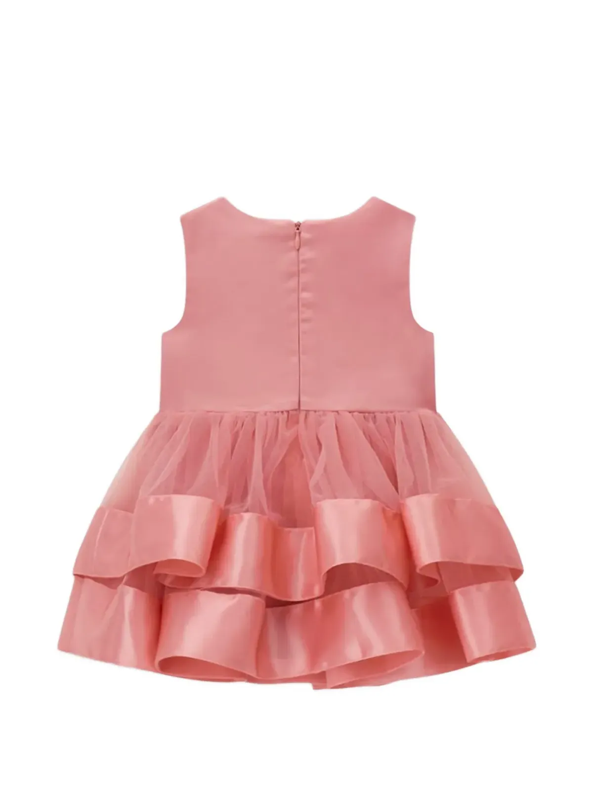 guess kids ボウ装飾のティアードドレス - 画像4