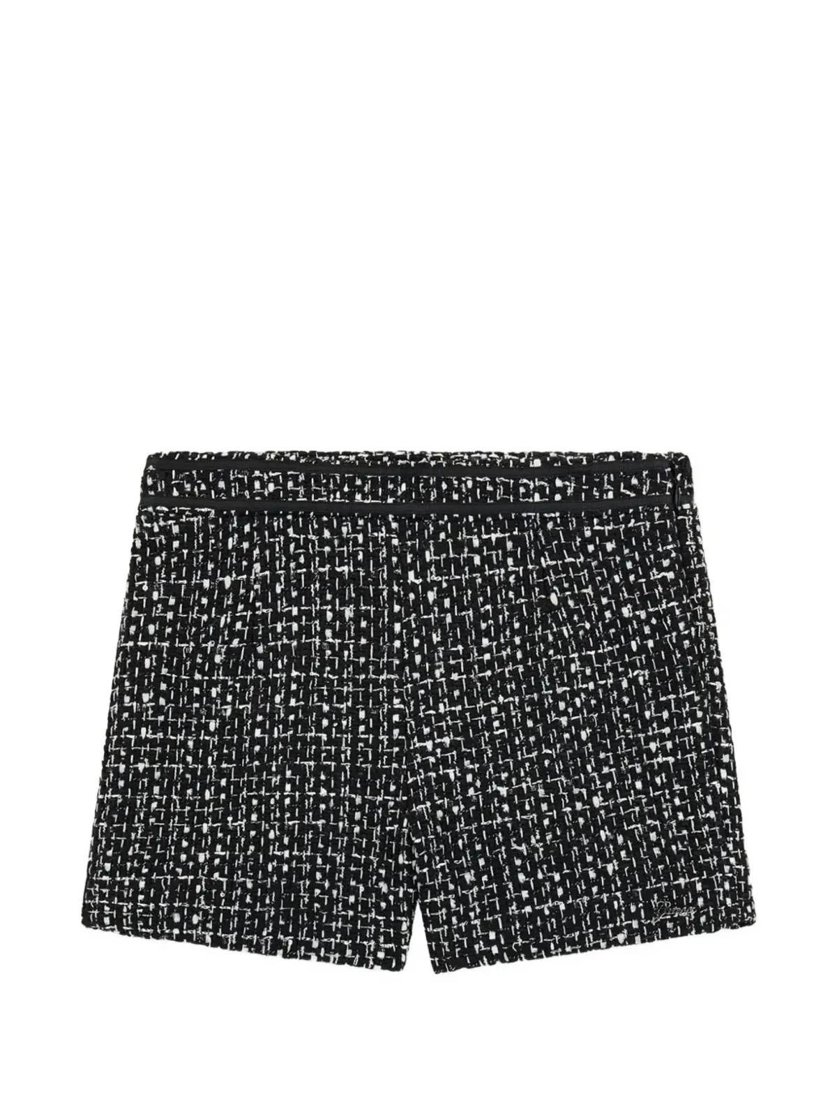 guess kids ツイードショーツ - ブラック - 画像2